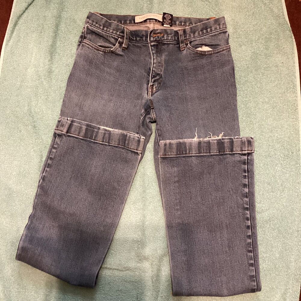 2519 Gap Jeans Womens Size 4 Long and Lean Stretch Boot Cut Low Rise Medium Blue